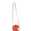 Bags Angel Lozano | Rosy Engraved Leather Brown