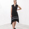 Bags Angel Lozano | Black Midi Dress Al-W02