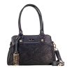 Bags Angel Lozano | Angela Black Engraved Leather