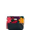 Bags Angel Lozano | Sand Leather Loom Flowers Black