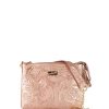 Bags Angel Lozano | Sand Engraved Leather Rose Gold