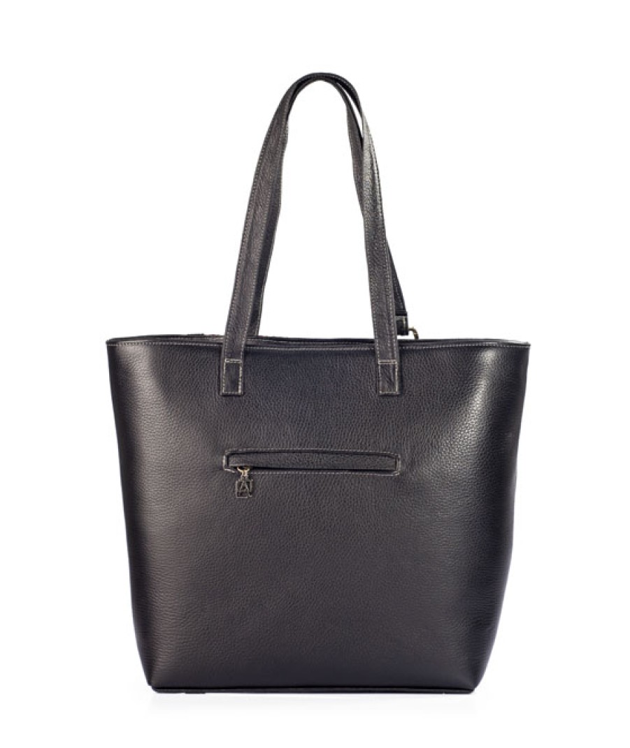 Bags Angel Lozano | Victoria Leather Loom Loom Black Rhombus