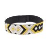 Accessories Angel Lozano | Yellow/Black Elastic Woven Belt