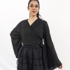 Clothing Angel Lozano | Black Crossover Blouse Al-W15