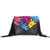 Bags Angel Lozano | Aurora Leather Loom Flowers Black