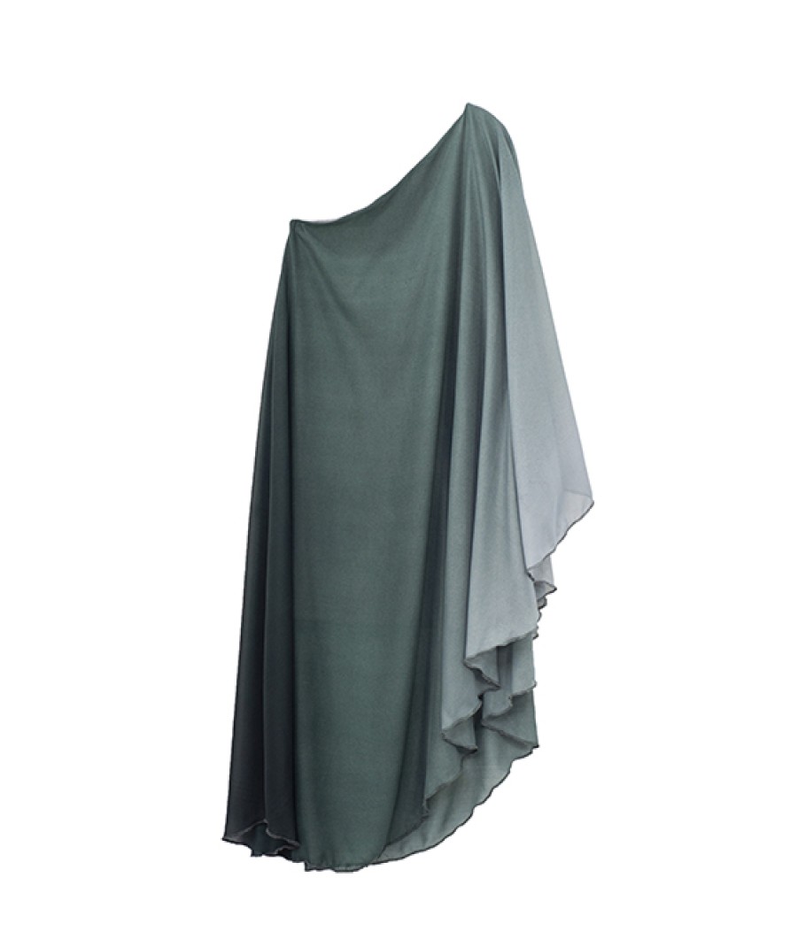 Bags Angel Lozano | Green Cape Dress Al-W04