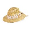 Accessories Angel Lozano | Camel Printed Basket Hat