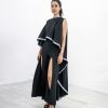 Clothing Angel Lozano | Black Cape Top Al-W21