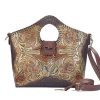 Bags Angel Lozano | Teresa Engraved Leather Painted Copper