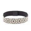 Accessories Angel Lozano | Black Elastic Fabric Belt