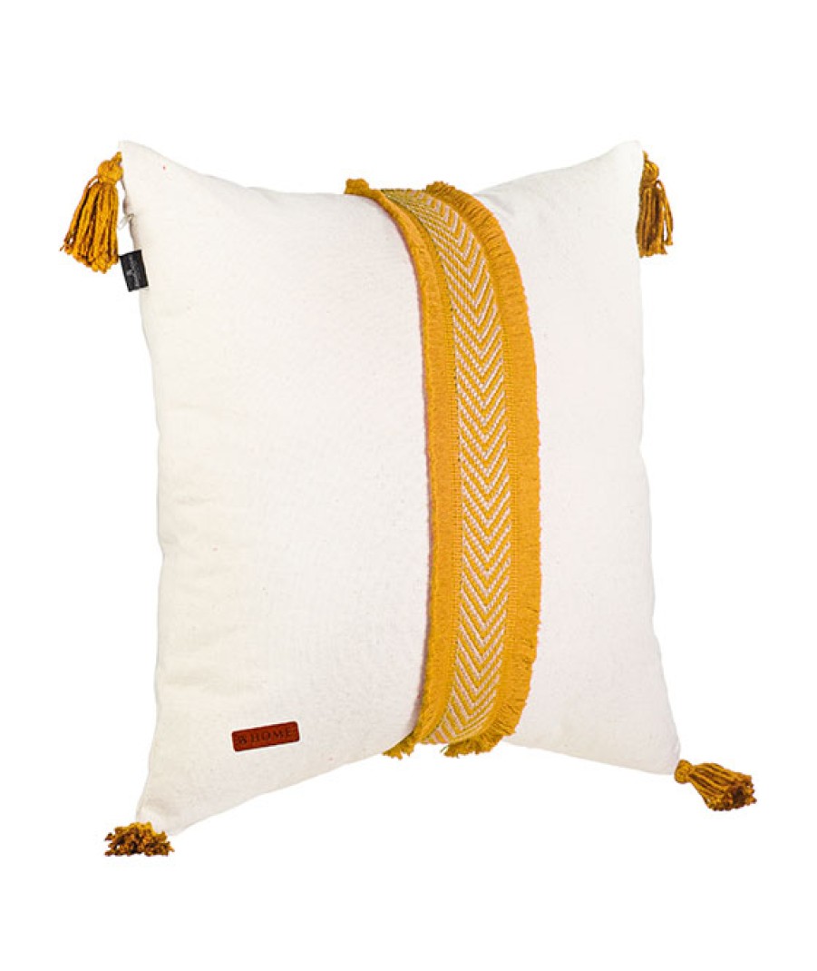 Cojines Angel Lozano | Mustard Blanket Ethnic Blanket Cushion Cover