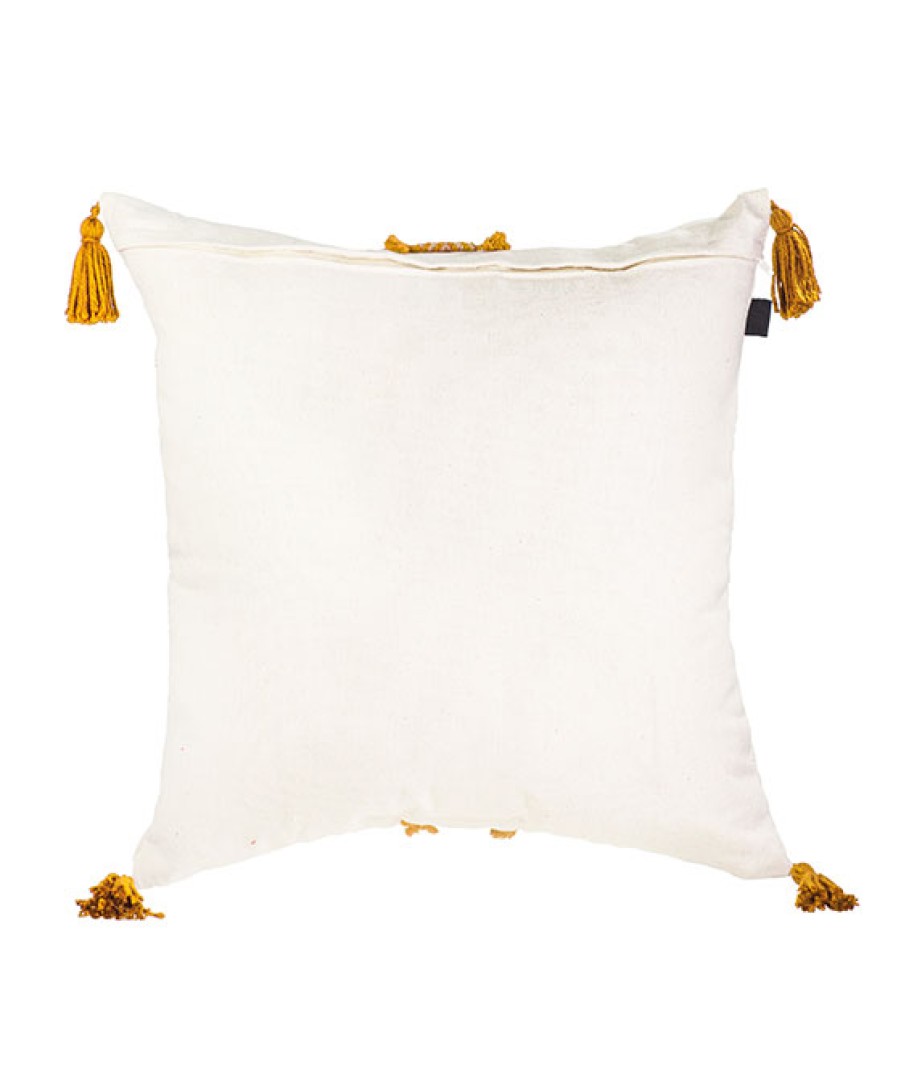 Cojines Angel Lozano | Mustard Blanket Ethnic Blanket Cushion Cover