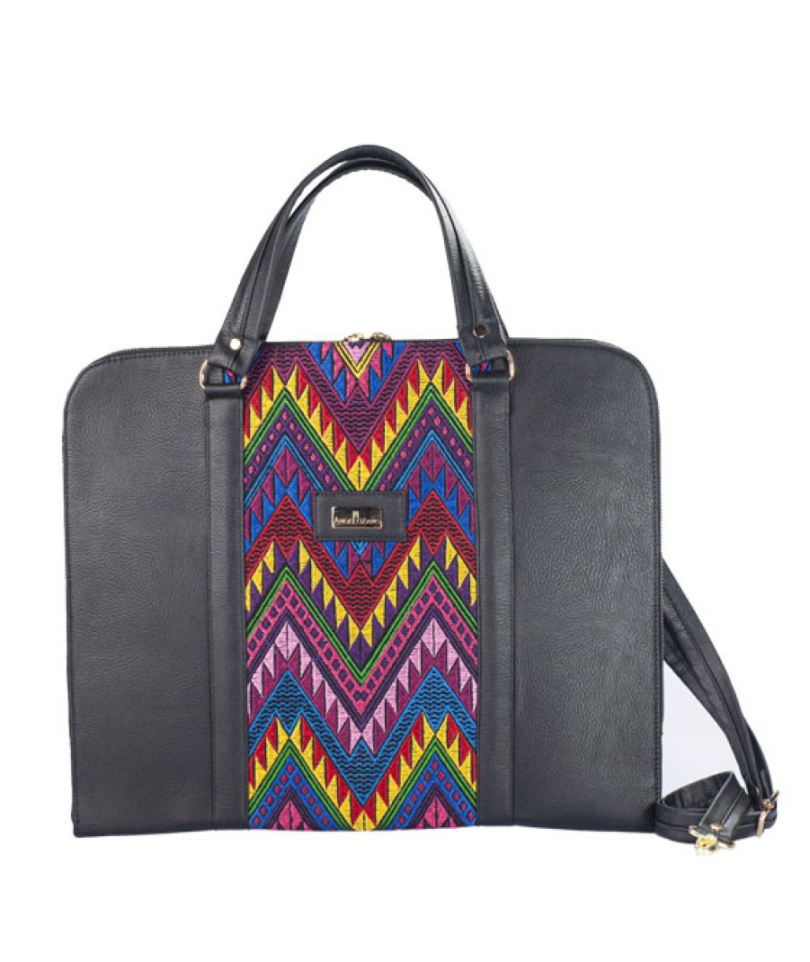 Bags Angel Lozano | Ethnic Loom Black Synthetic Shelter