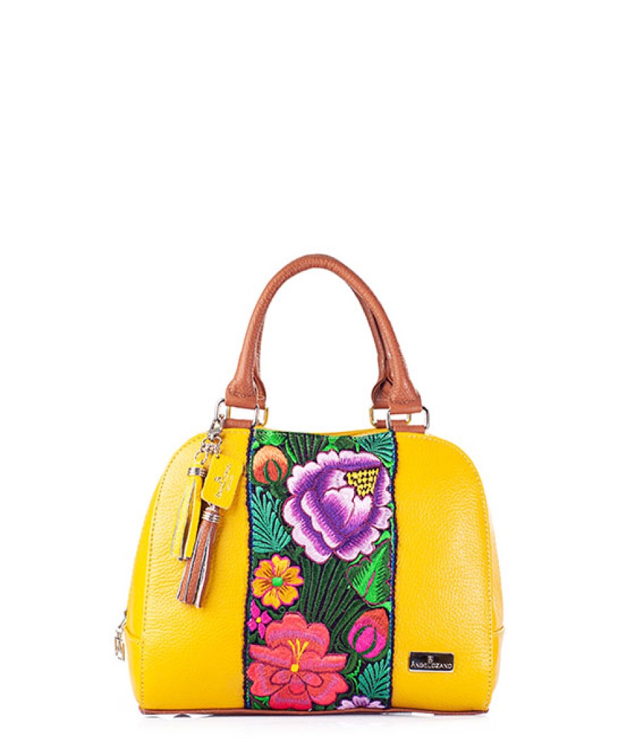 Bags Angel Lozano | Elsa Skin Zinacantan Yellow