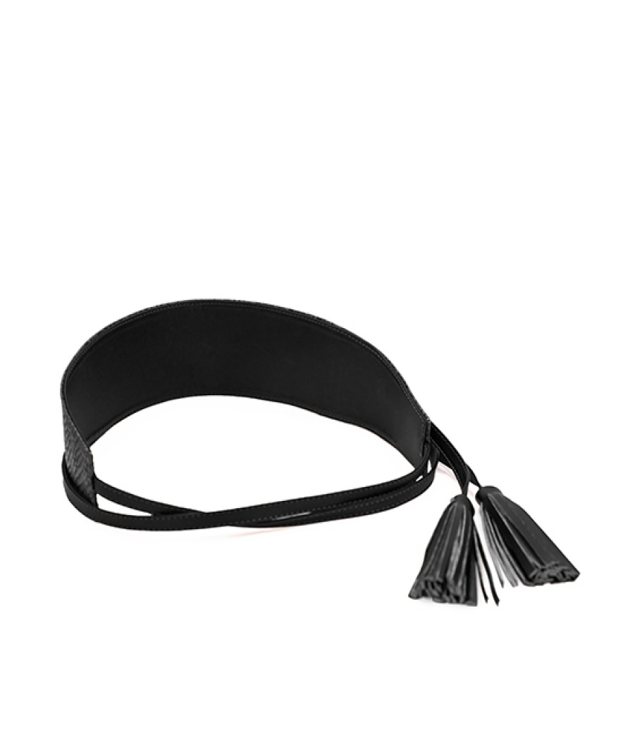 Accessories Angel Lozano | Engraved Tape Barcelona Black