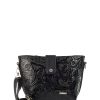 Bags Angel Lozano | Lorena Patent Leather Black Engraving