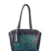 Bags Angel Lozano | Maya Chiseled Leather Black