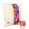 Cojines Angel Lozano | Bone Flowers Loom Cushion & Candle Kit