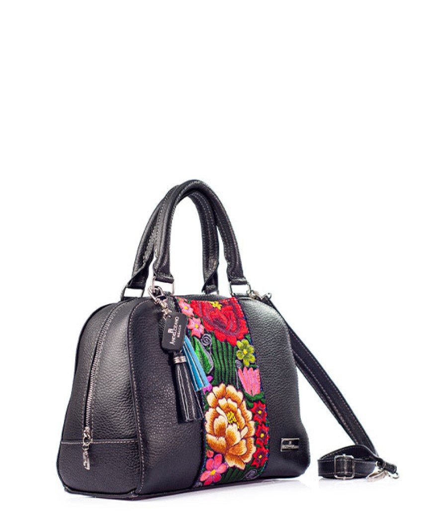 Bags Angel Lozano | Elsa Skin Zinacantan Black