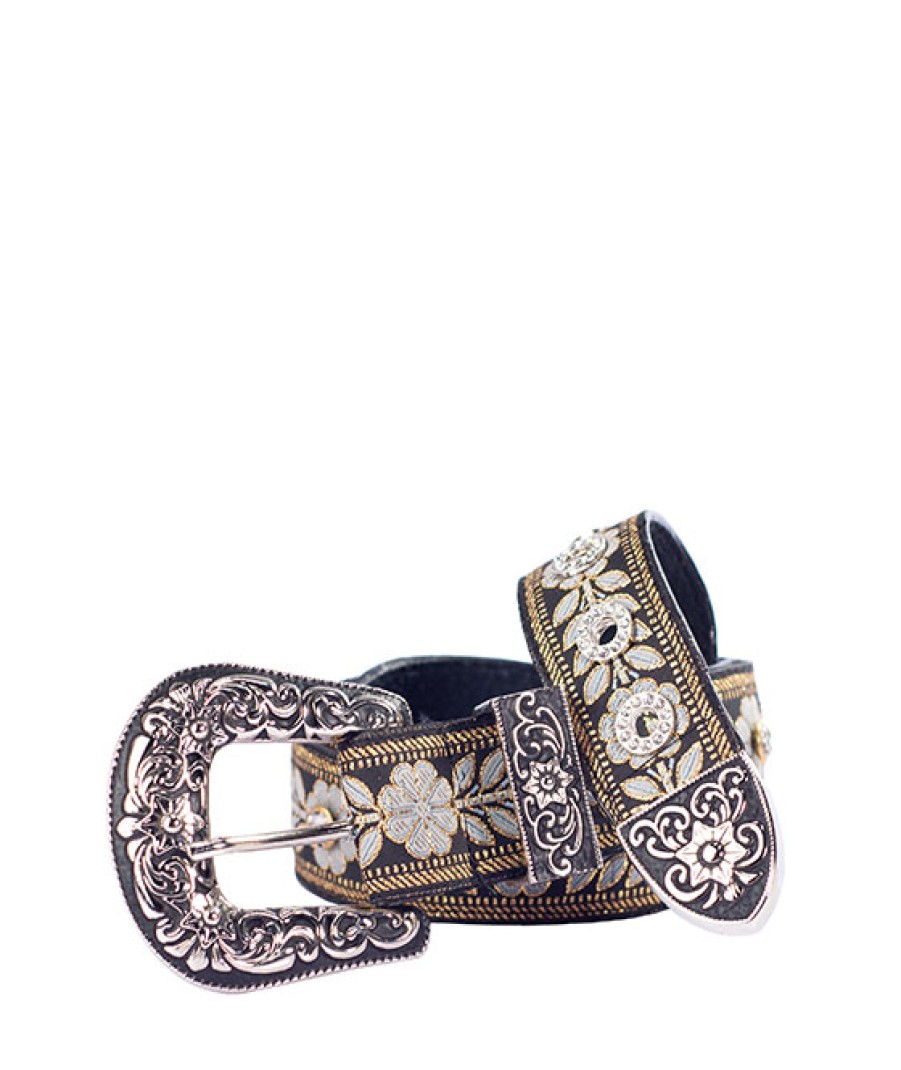 Accessories Angel Lozano | Black Woven Belt