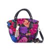 Bags Angel Lozano | Citlali Leather Loom Flowers Black