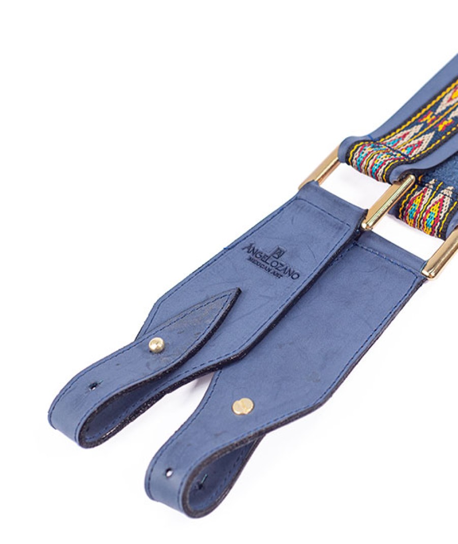 Accessories Angel Lozano | Blue Woven Leather Handle