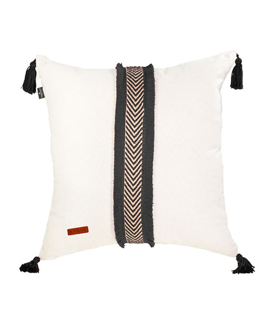 Cojines Angel Lozano | Ethnic Blanket Cushion Cover Black