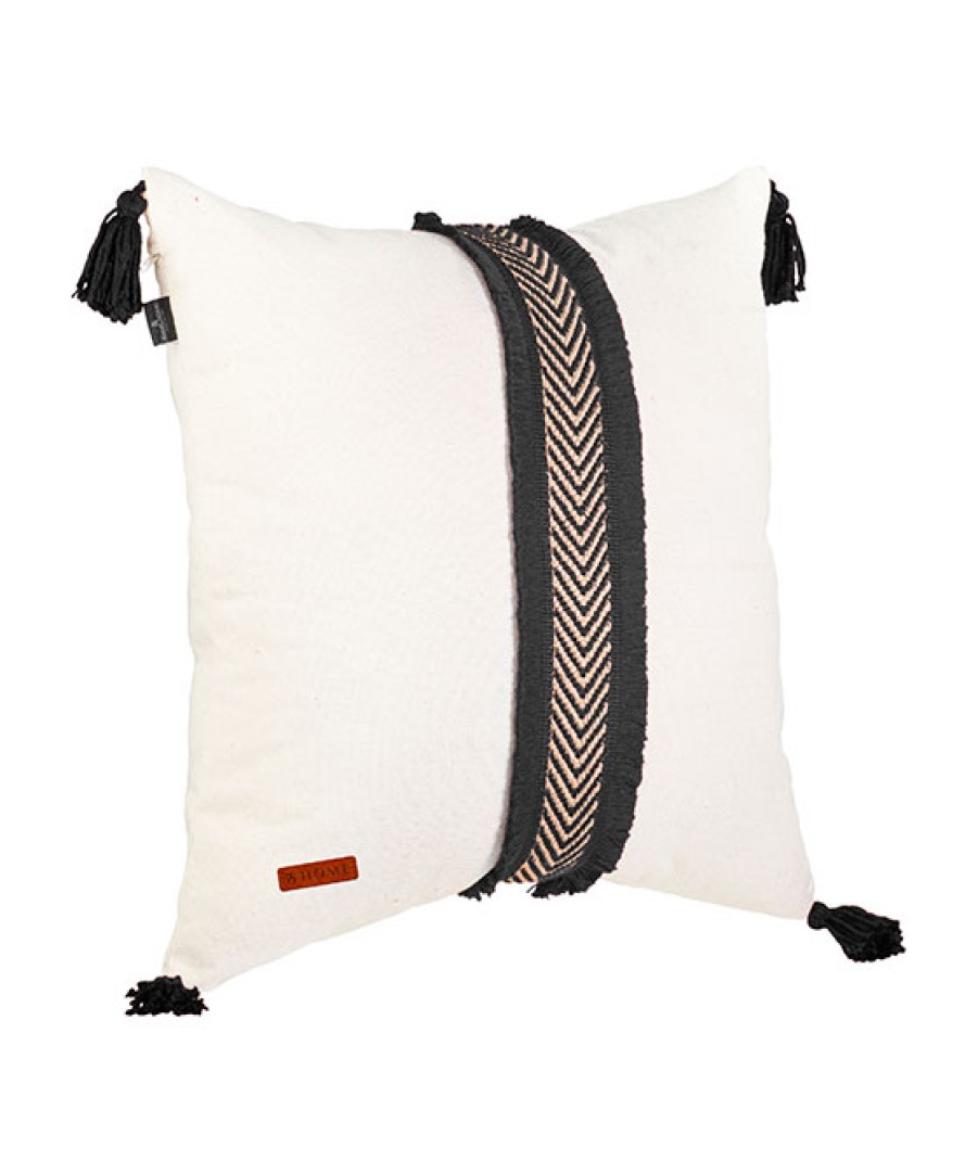 Cojines Angel Lozano | Ethnic Blanket Cushion Cover Black