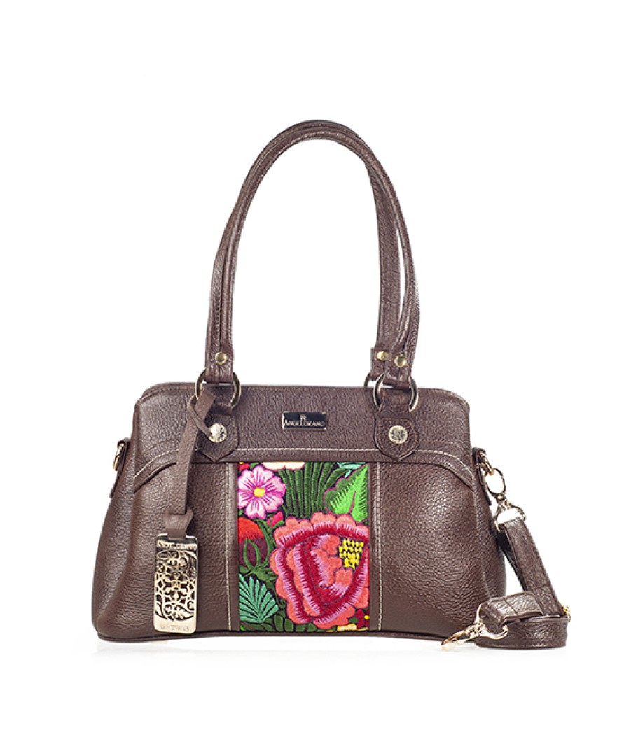 Bags Angel Lozano | Angela Piel Zinacantan Brown