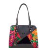 Bags Angel Lozano | Salma Leather Black Loom